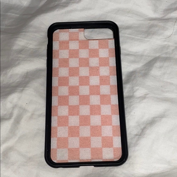 iphone 7+/8+ wildflower checkered phone case - Picture 2 of 3